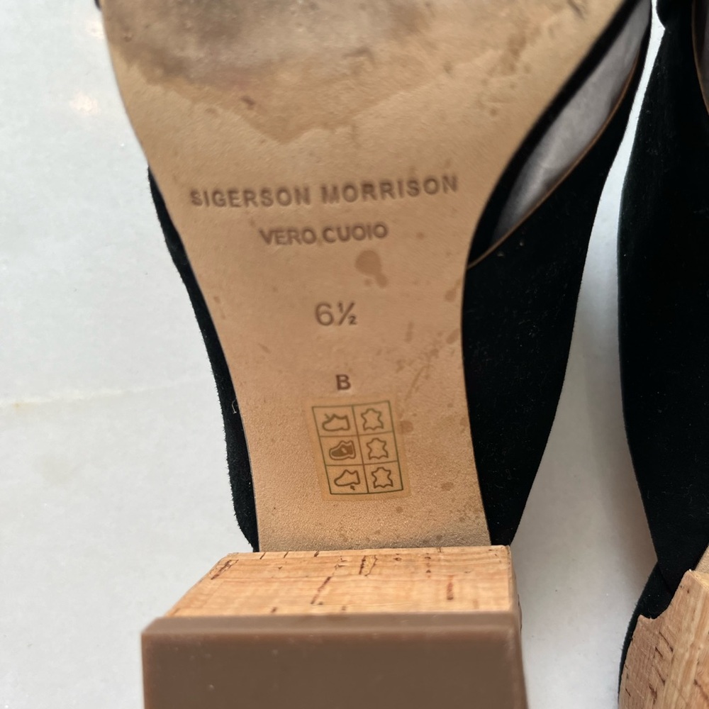 Suede Open Toe Sandals - image 6